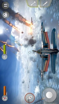 WW2 Naval Gunner Battle Air Strike: Free War Games游戲截圖2