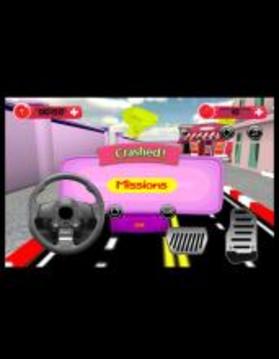 Driving car in city游戲截圖2
