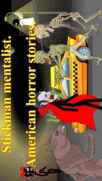 Stickman mentalist. American horror Stories.游戲截圖5