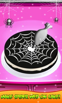 Spider Cake Maker - hot chocolate dessert cooking游戲截圖2