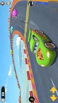 Splashy Superhero Vertigo racing : lightning car游戲截圖3