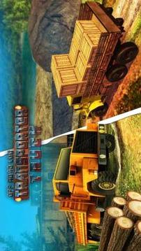 Offroad Log Transporter – Hill Climb Cargo Truck游戏截图4