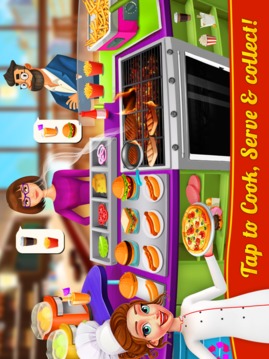 Food Court Cooking - Fast Food Mall Fever游戲截圖4