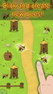 Angry Bee Evolution - Clicker Game游戏截图2