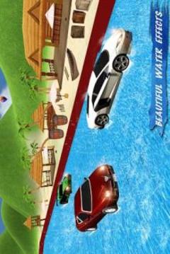 Water Slide Sports Cars Extreme Stunts游戲截圖2