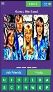 Guess The Band Quiz Game游戲截圖2