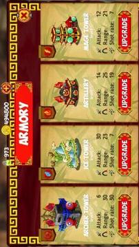 Three Kingdoms Dynasty TD: Battle of Heroes游戲截圖2