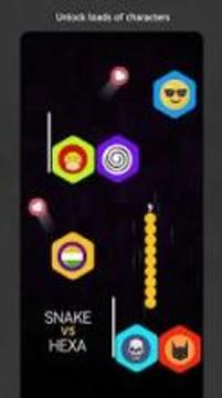 Snake Vs Hexa游戲截圖3