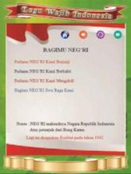 Lagu Wajib Indonesia游戲截圖4