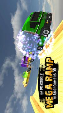 Impossible Mega Ramp Transformers 3D游戲截圖2