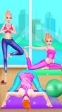 Yoga Girl Fashion Challenge - Keep Fit游戲截圖1