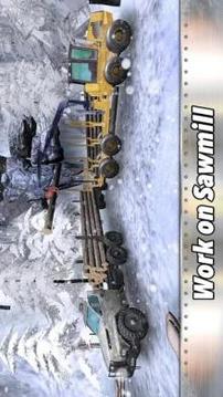 6x6 * Timber * Trucks Simulator: Winter Logging游戲截圖1