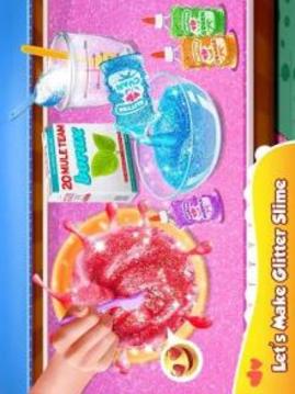Glitter Slime Maker - Crazy Slime Fun游戏截图4