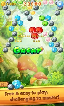 Pet Bubble Shooter游戲截圖4