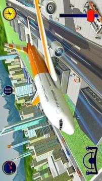 Flight Pilot Plane Landing Flight Simulator Game游戏截图1