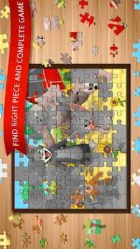 Jerry cat jigsaw puzzle Toms游戲截圖3