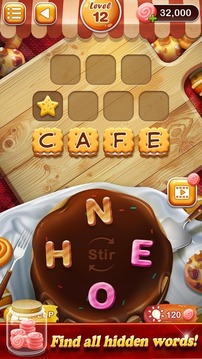 Word Puzzle - Connect and Cook Fever游戲截圖5