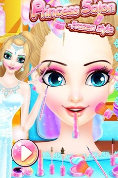 Princess Salon - Frozen Style游戲截圖4