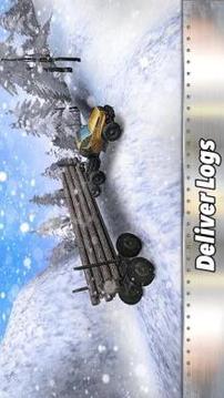6x6 * Timber * Trucks Simulator: Winter Logging游戲截圖2