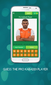 GUESS THE PRO KABADDI PLAYER游戲截圖2