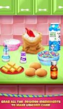 Birthday Cake - Unicorn Food Fever游戏截图4