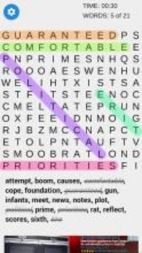 Awesome Word Search - Word Find Puzzle Fun游戲截圖2