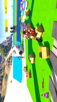 Superheroes Bike Parking: Super Stunt Racing Games游戲截圖1
