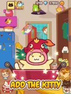 Baking of: Food Cats - Cute Kitty Collecting Game游戲截圖3