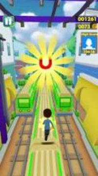 Subway Surf Train Way Run游戏截图3