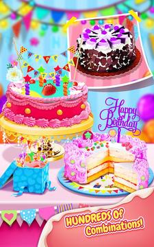 Sweet Birthday Cake Maker游戲截圖2