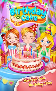 Sweet Birthday Cake Maker游戲截圖1