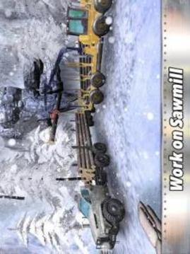 6x6 * Timber * Trucks Simulator: Winter Logging游戲截圖5