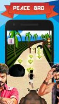 Mersal Jallikattu Run游戲截圖3