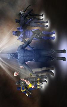 Panther Superhero Street Fighting Hero City Battle游戲截圖1