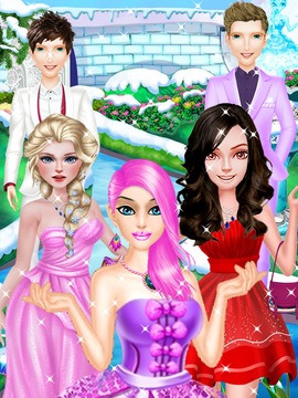 Ice Queen - Beauty Makeup Salon游戲截圖1