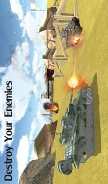 War Games Blitz : Tank Shooting Games游戲截圖1