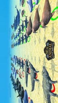 Sea Animal Kingdom Battle Simulator: Sea Monster游戏截图5