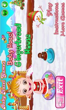 Baby Hazel Gingerbread House游戲截圖5