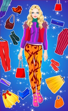 Ice Princess Winter Dress Up游戲截圖3