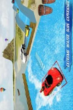 Water Slide Sports Cars Extreme Stunts游戏截图3