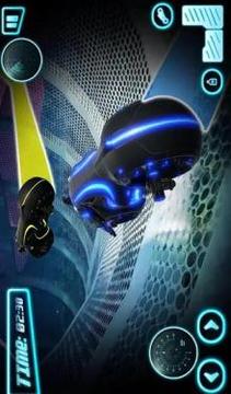 Tron Bike Stunt Racing 3d Stunt Bike Racing Games游戲截圖3