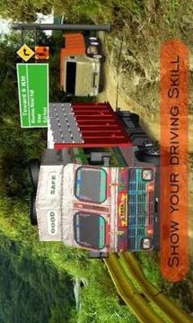 Indian Cargo Truck游戲截圖5