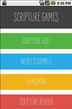 LDS Scripture Games游戲截圖1
