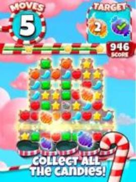 Candy Pop Match 3 - Sweet Jam Fantasy游戲截圖4
