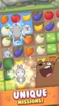 We Bare Bears Match3 Repairs游戲截圖5
