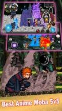 League of Ninja: Moba Battle游戲截圖3