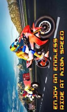 Highway Bike Racing Traffic Moto Racer游戏截图2
