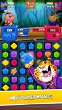 Match Masters - Multiplayer Match 3游戲截圖1
