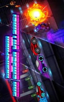 Neonmatron Robot Wars: Top Speed Street Racing游戲截圖3