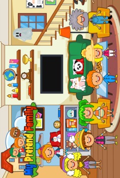 My Pretend Home & Family - Kids Play Town Games!游戏截图2